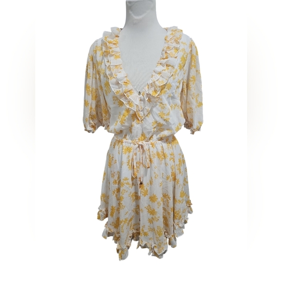 Saints + Secrets Bohemian Ruffled Dress - Picture 1 of 3